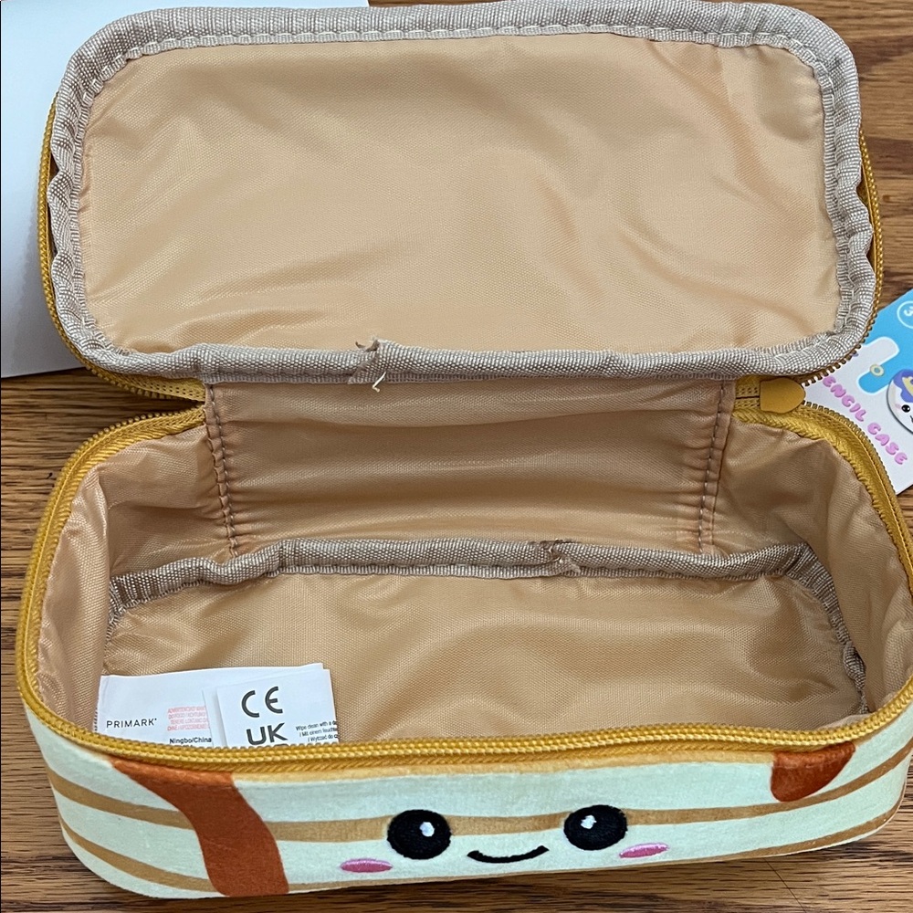NWT Primark Pancake Pencil Case - Picture 5 of 7